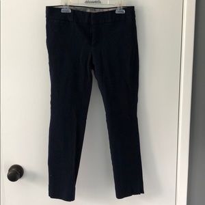 Navy blue sloan banana republic pants